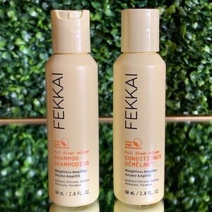 Fekkai Full Blown Volume Shampoo + Conditioner Set | NEW | Travel Size 60mL ea